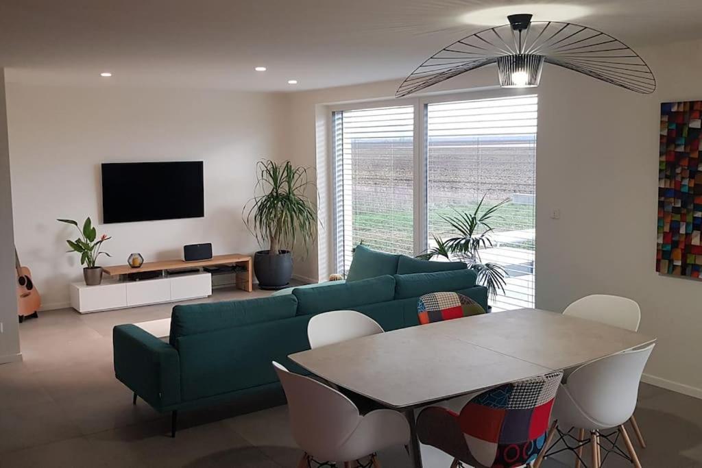 Maison Passive Avec Piscine Proche Colmar Logelheim Экстерьер фото